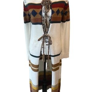 Castro Girl Long Patterned Sweater | EU 36/38